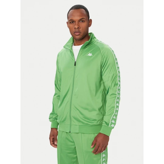 Foto del prodotto Kappa Felpa 301EFU0 Verde Regular Fit