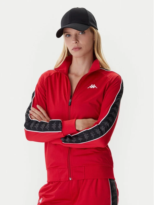 Foto del prodotto Kappa Felpa 301PSC0 Rosso Slim Fit