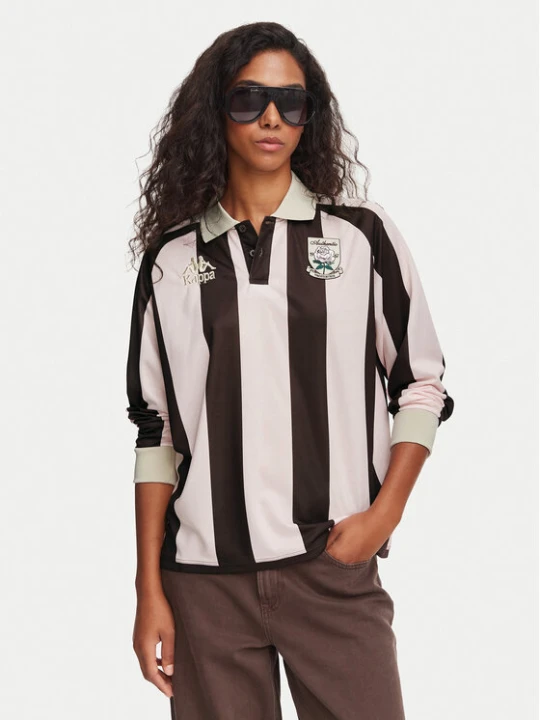 Foto del prodotto Kappa Polo 311U77W Rosa Oversize