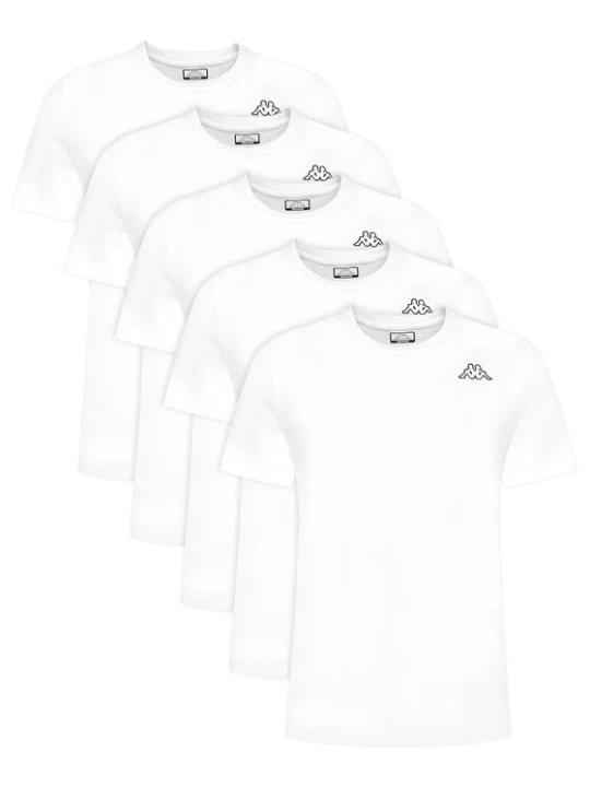 Foto del prodotto Kappa Set di t-shirt Logo Myrto 322563W Bianco Regular Fit