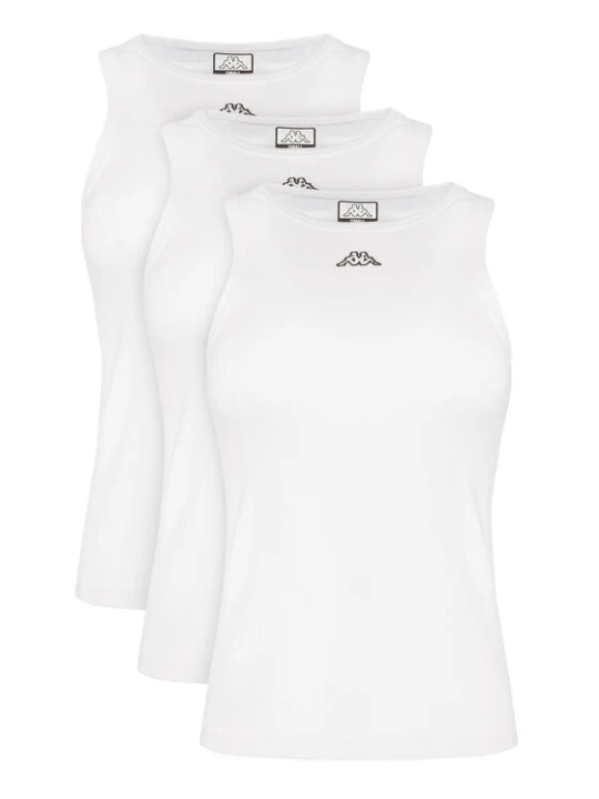 Foto del prodotto Kappa Set di top Logo Myrta 38277KW Bianco Regular Fit