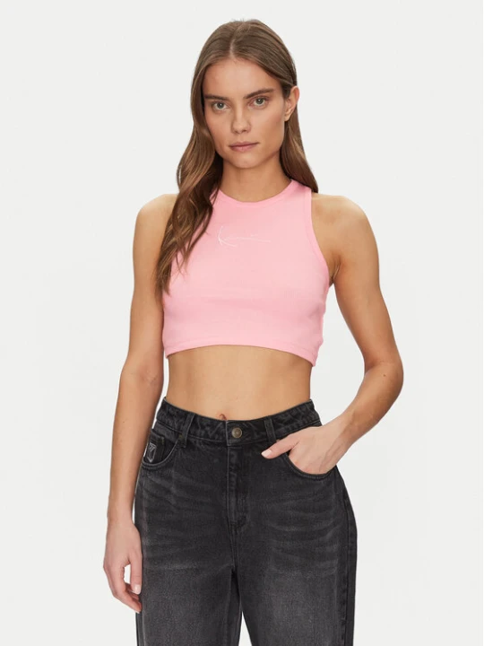 Foto del prodotto Karl Kani Top 61310125 Rosa Cropped Fit