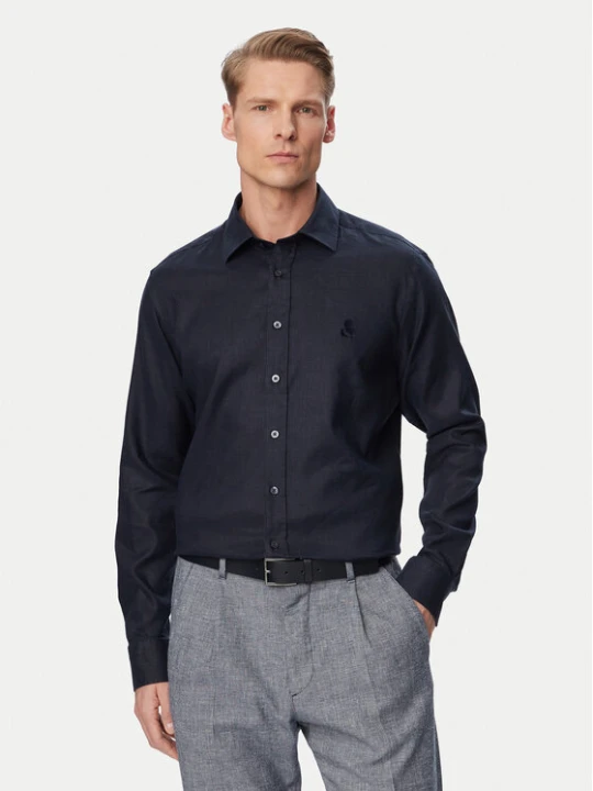 Foto del prodotto KARL LAGERFELD Camicia 605084 562791 Blu scuro Regular Fit