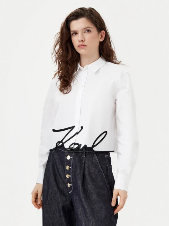 Foto del prodotto KARL LAGERFELD Camicia A1W11002 Bianco Regular Fit