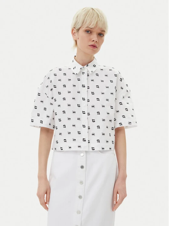 Foto del prodotto KARL LAGERFELD Camicia A2W11033 Bianco Relaxed Fit