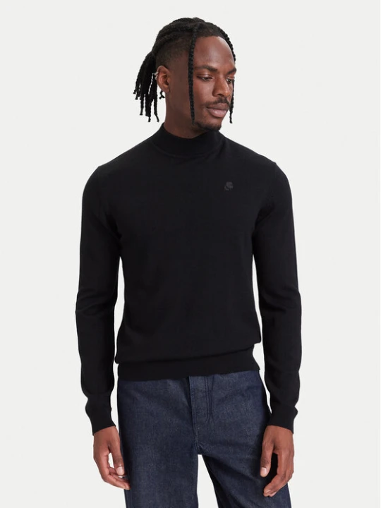 Foto del prodotto KARL LAGERFELD Dolcevita 655002 564399 Nero Regular Fit