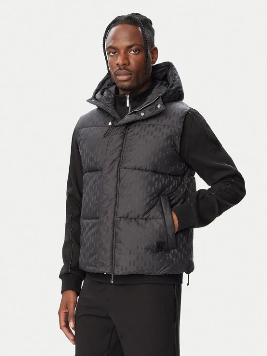 Foto del prodotto KARL LAGERFELD Gilet 505008 564504 Nero Regular Fit