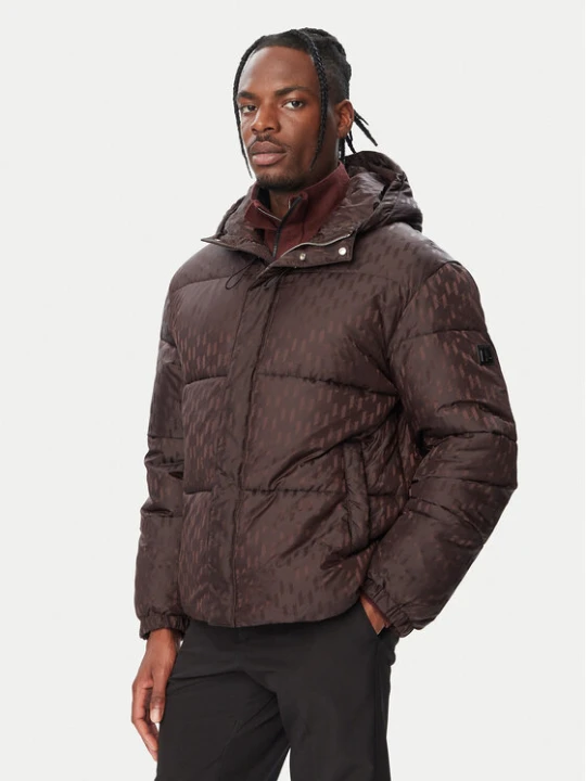 Foto del prodotto KARL LAGERFELD Giubbotto invernale 505007 564504 Marrone scuro Regular Fit