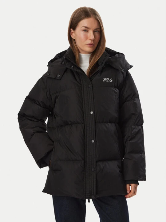 Foto del prodotto KARL LAGERFELD Giubbotto invernale B4W15060 Nero Regular Fit