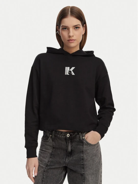 Foto del prodotto Karl Lagerfeld Jeans Felpa B2W20037 Nero Regular Fit