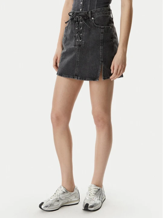 Foto del prodotto Karl Lagerfeld Jeans Gonna di jeans B2W12021 Nero Regular Fit