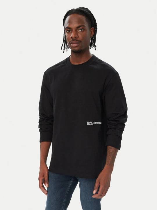 Foto del prodotto Karl Lagerfeld Jeans Longsleeve B4M17036 Nero Regular Fit