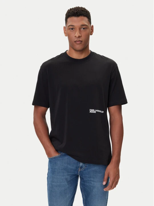 Foto del prodotto Karl Lagerfeld Jeans T-shirt A4M17030 Nero Relaxed Fit