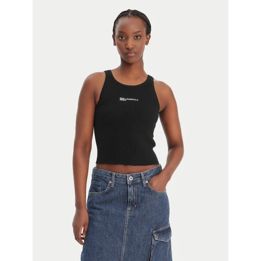 Foto del prodotto Karl Lagerfeld Jeans Top B1W18024 Nero Slim Fit