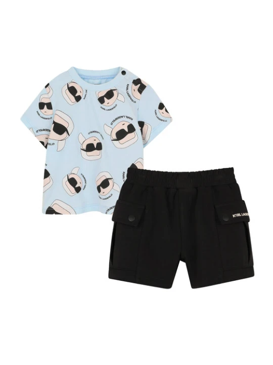 Foto del prodotto Karl Lagerfeld Kids Completo T-shirt e pantaloncini Z31070 S Multicolore Regular Fit