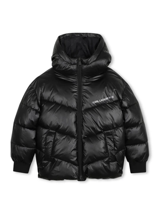 Foto del prodotto Karl Lagerfeld Kids Giubbotto invernale Z31354 S Nero Regular Fit