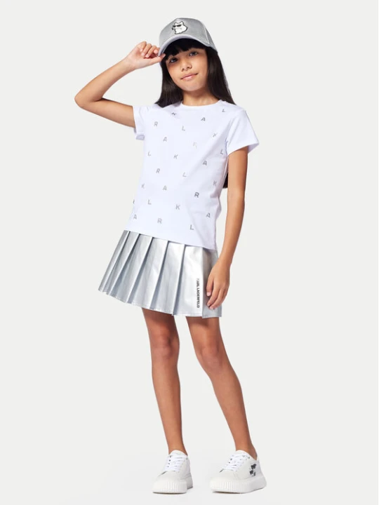 Foto del prodotto Karl Lagerfeld Kids T-shirt Z30571 S Bianco Regular Fit