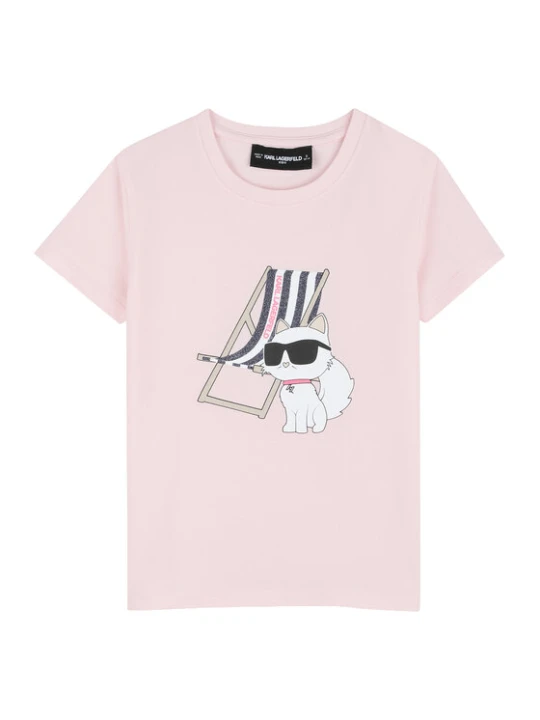 Foto del prodotto Karl Lagerfeld Kids T-shirt Z31157 D Rosa Regular Fit