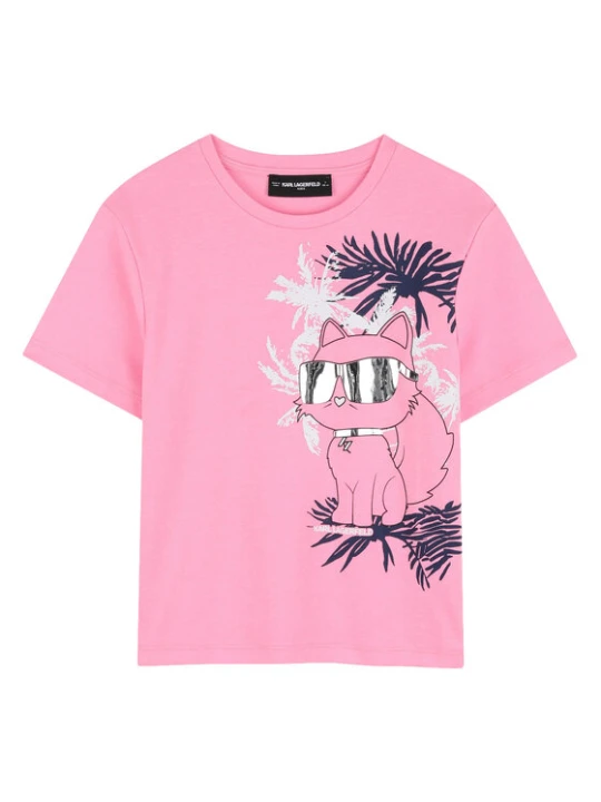 Foto del prodotto Karl Lagerfeld Kids T-shirt Z31161 D Rosa Regular Fit