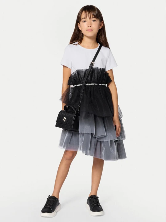 Foto del prodotto Karl Lagerfeld Kids Vestito elegante Z31326 S Nero Regular Fit