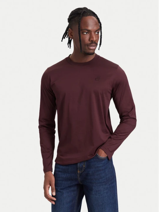 Foto del prodotto KARL LAGERFELD Longsleeve 755002 564200 Bordeaux Regular Fit