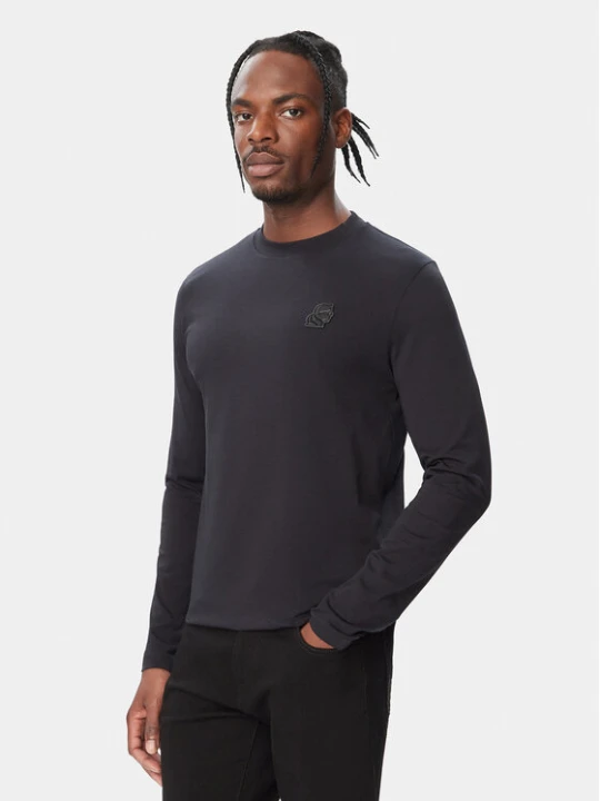 Foto del prodotto KARL LAGERFELD Longsleeve 755048 564235 Blu scuro Regular Fit
