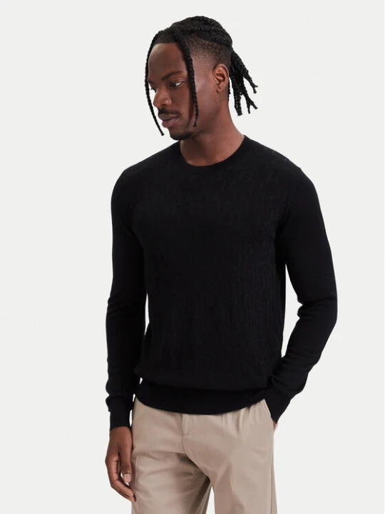 Foto del prodotto KARL LAGERFELD Maglione 655011 564301 Nero Regular Fit