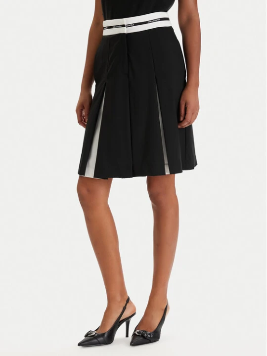 Foto del prodotto KARL LAGERFELD Minigonna B1W12005 Nero Regular Fit