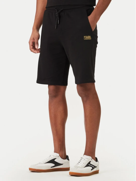 Foto del prodotto KARL LAGERFELD Pantaloncini sportivi 705783 562917 Nero Regular Fit