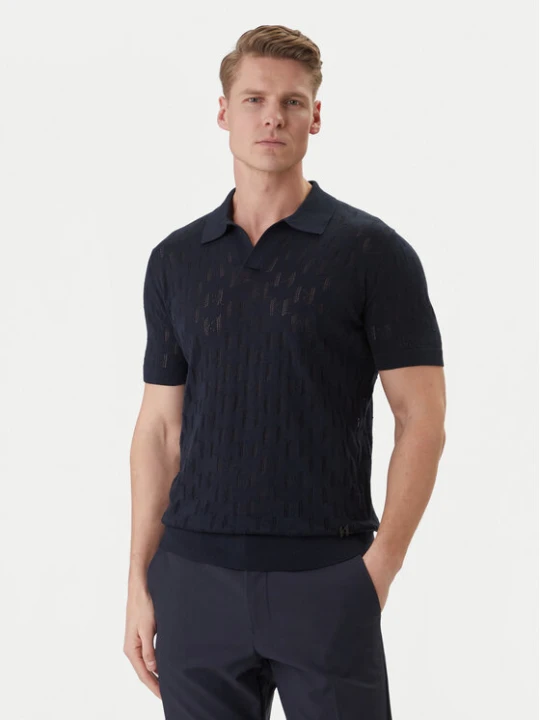 Foto del prodotto KARL LAGERFELD Polo 655005 562301 Blu scuro Slim Fit