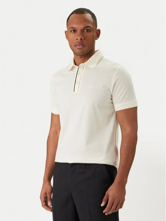 Foto del prodotto KARL LAGERFELD Polo 745002 562200 Écru Regular Fit Crema