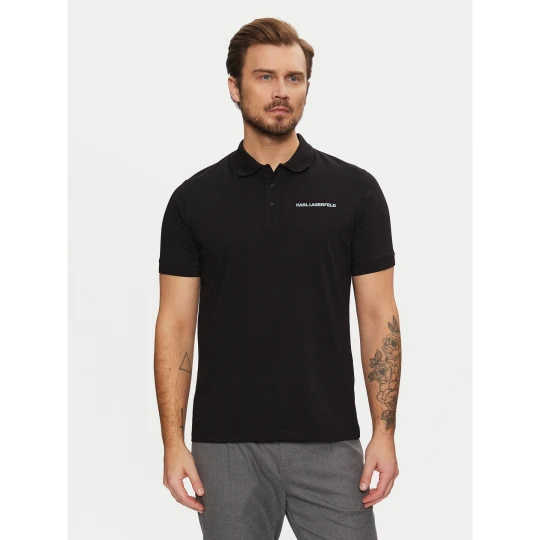 Foto del prodotto KARL LAGERFELD Polo 745094 551225 Nero Regular Fit