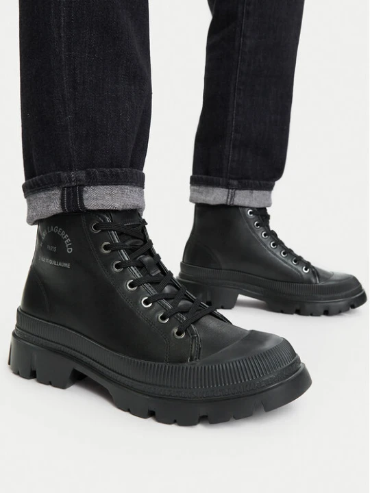 Foto del prodotto KARL LAGERFELD Scarponcini KL25234 Nero