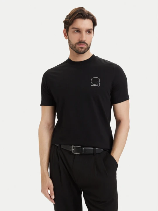 Foto del prodotto KARL LAGERFELD T-shirt 755026 563224 Nero Regular Fit