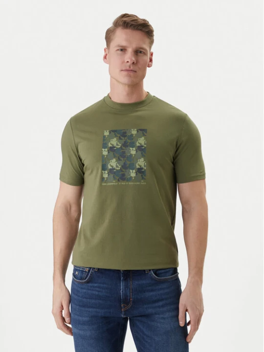 Foto del prodotto KARL LAGERFELD T-shirt 755037 562221 Verde Loose Fit