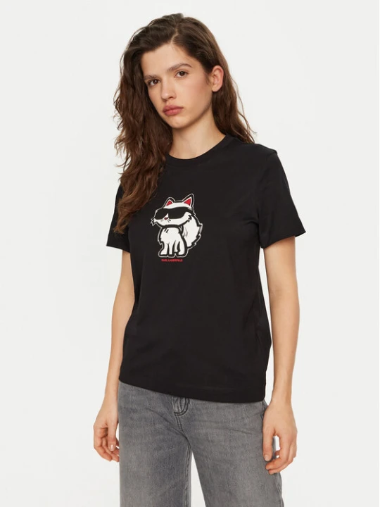 Foto del prodotto KARL LAGERFELD T-shirt A1W17128 Nero Regular Fit