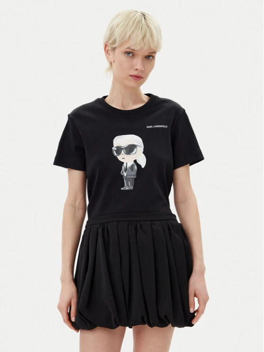 Foto del prodotto KARL LAGERFELD T-shirt A1W17130 Nero Regular Fit