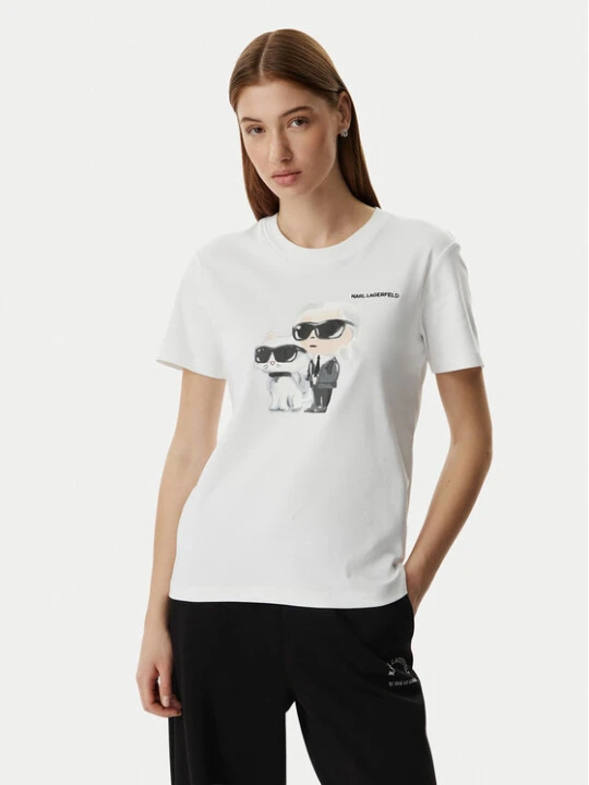 Foto del prodotto KARL LAGERFELD T-shirt A3W17077 Bianco Regular Fit