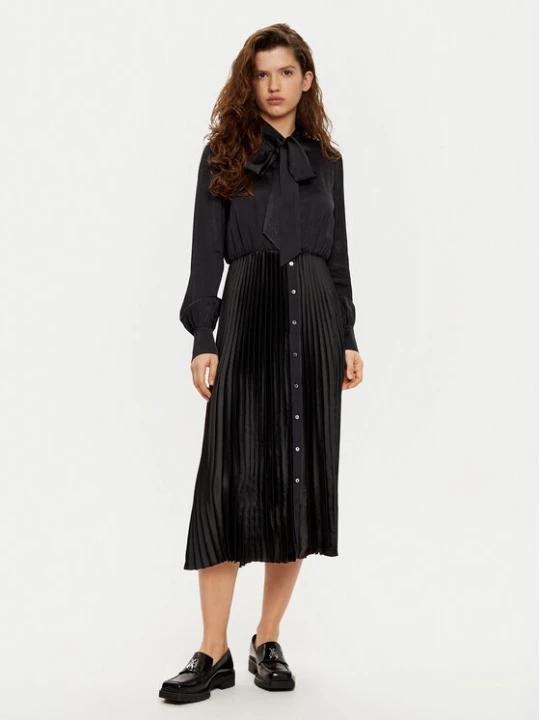 Foto del prodotto KARL LAGERFELD Vestito chemisier A1W13020 Nero Regular Fit