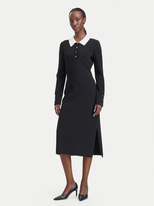 Foto del prodotto KARL LAGERFELD Vestito di maglia B4W13054 Nero Regular Fit