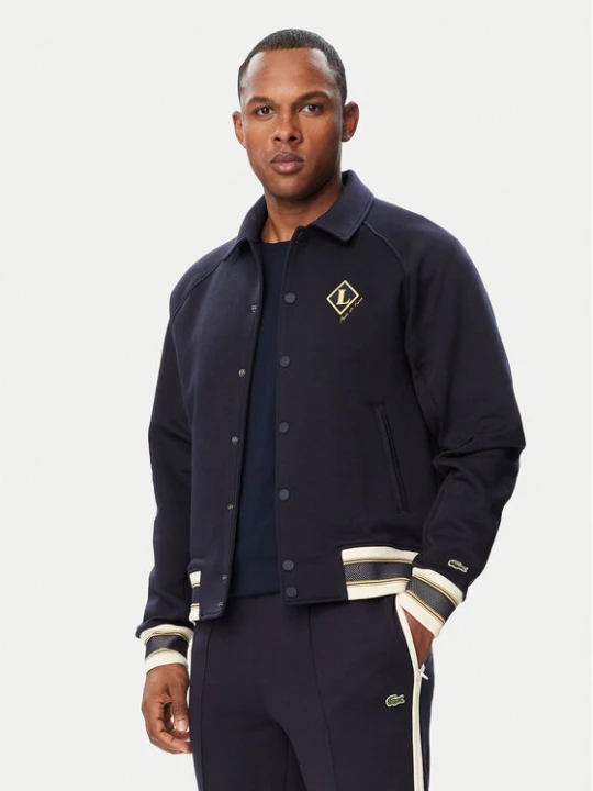 Foto del prodotto Lacoste Bomber BH8614 Blu scuro Regular Fit