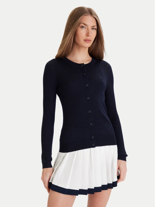 Foto del prodotto Lacoste Cardigan AF4141 Blu scuro Slim Fit