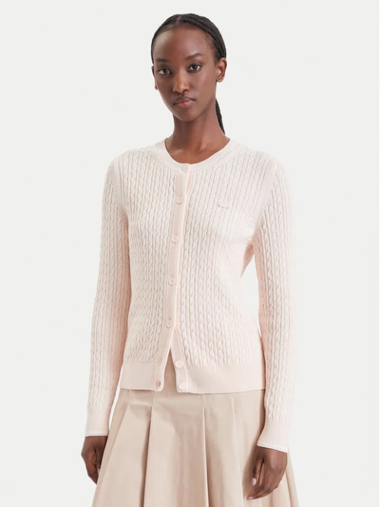 Foto del prodotto Lacoste Cardigan AF9872 Rosa chiaro Regular Fit