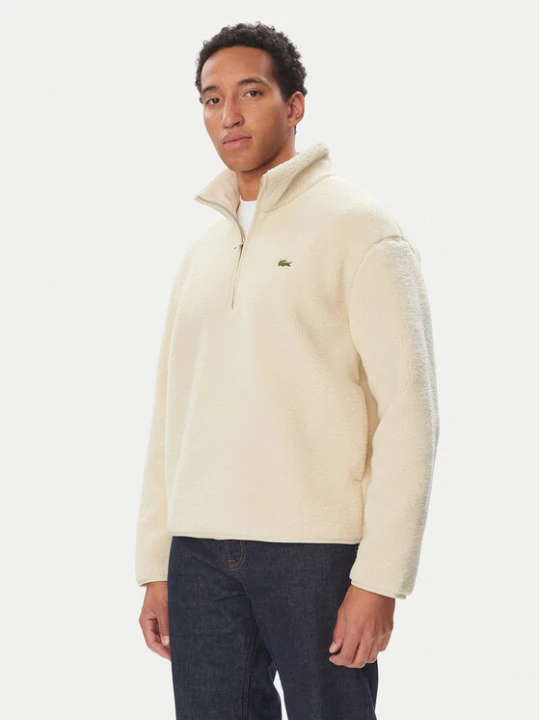 Foto del prodotto Lacoste Felpa di pile SH8648 Beige chiaro Regular Fit