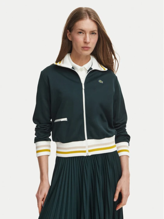 Foto del prodotto Lacoste Felpa SF5252 Verde scuro Regular Fit