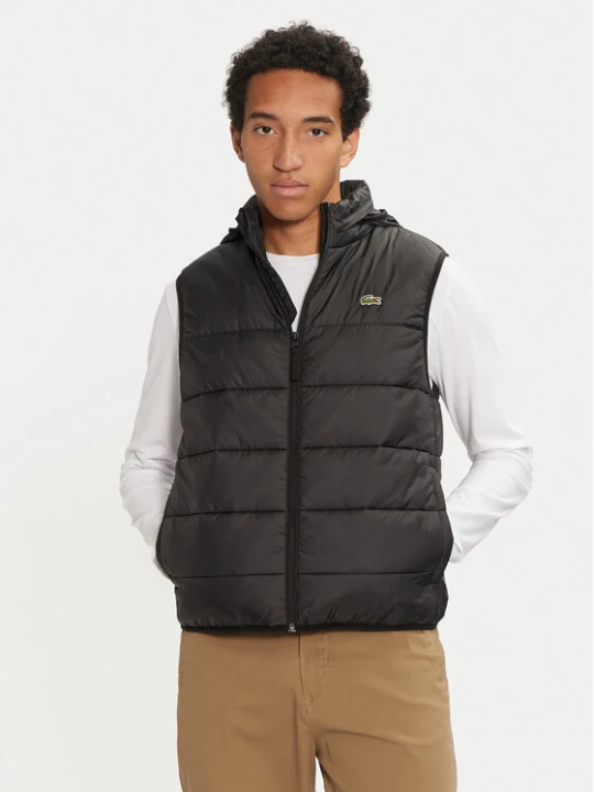 Foto del prodotto Lacoste Gilet BH6761 Nero Regular Fit