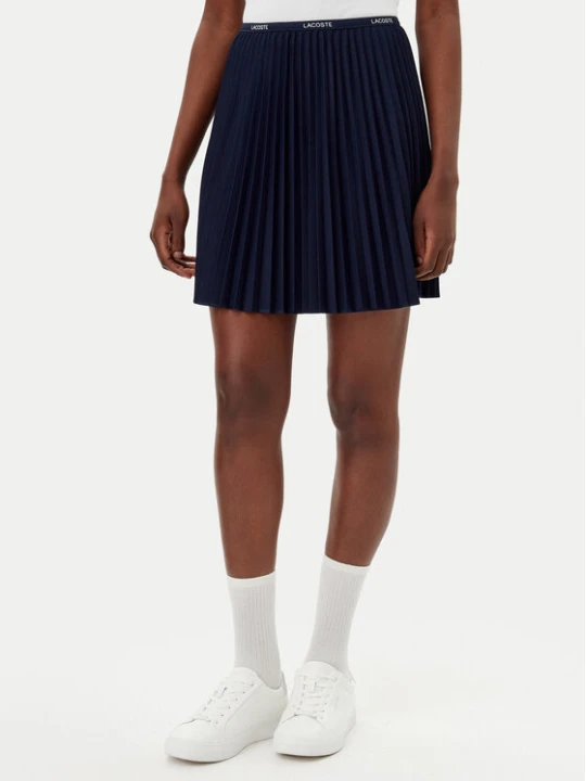 Foto del prodotto Lacoste Gonna plissettata JF1403 Blu scuro Regular Fit