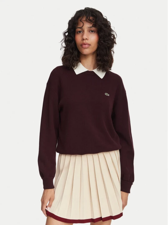 Foto del prodotto Lacoste Maglione AF4158 Bordeaux Regular Fit