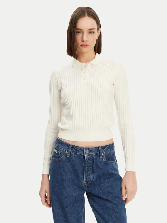 Foto del prodotto Lacoste Maglione AF9264 Écru Regular Fit Crema
