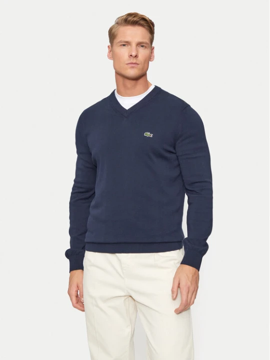 Foto del prodotto Lacoste Maglione AH1951 Blu scuro Regular Fit